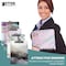 Better Office Products Fashion Wooden Clipboard, A4 Ltr Size, 125in x 9in Low Profile Clip W/Retractable Hanging Tab, 4PK 45054 - alternate 5